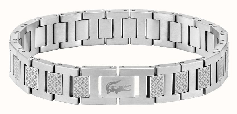 Lacoste METROPOLE Stainless Silver Link Bracelet 2040117