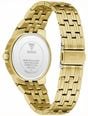 Guess Men's Archie Black Sunray Dial Gold-Tone Stainless Steel Bracelet GW1121G2 - vista alternativa 3