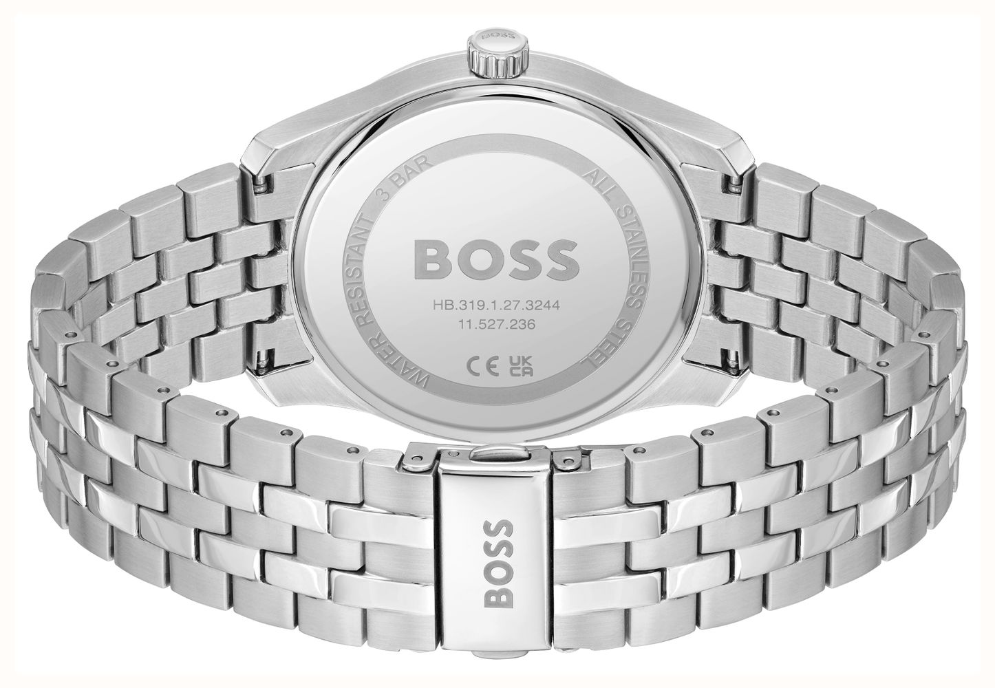 BOSS Graceful Mina Stainless Steel Black Dial Watch 1570204 - widok alternatywny 3