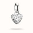 Thomas Sabo Charm Club Connect Heart Charm with Cubic Zircona CC1370-M02-14