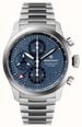 Bremont Altitude Chronograph GMT Automatic (42mm) Brushed Blue Galvanic Metal Dial / Stainless Steel Strap Watch ALT42-CHR-G-SS-BL-B
