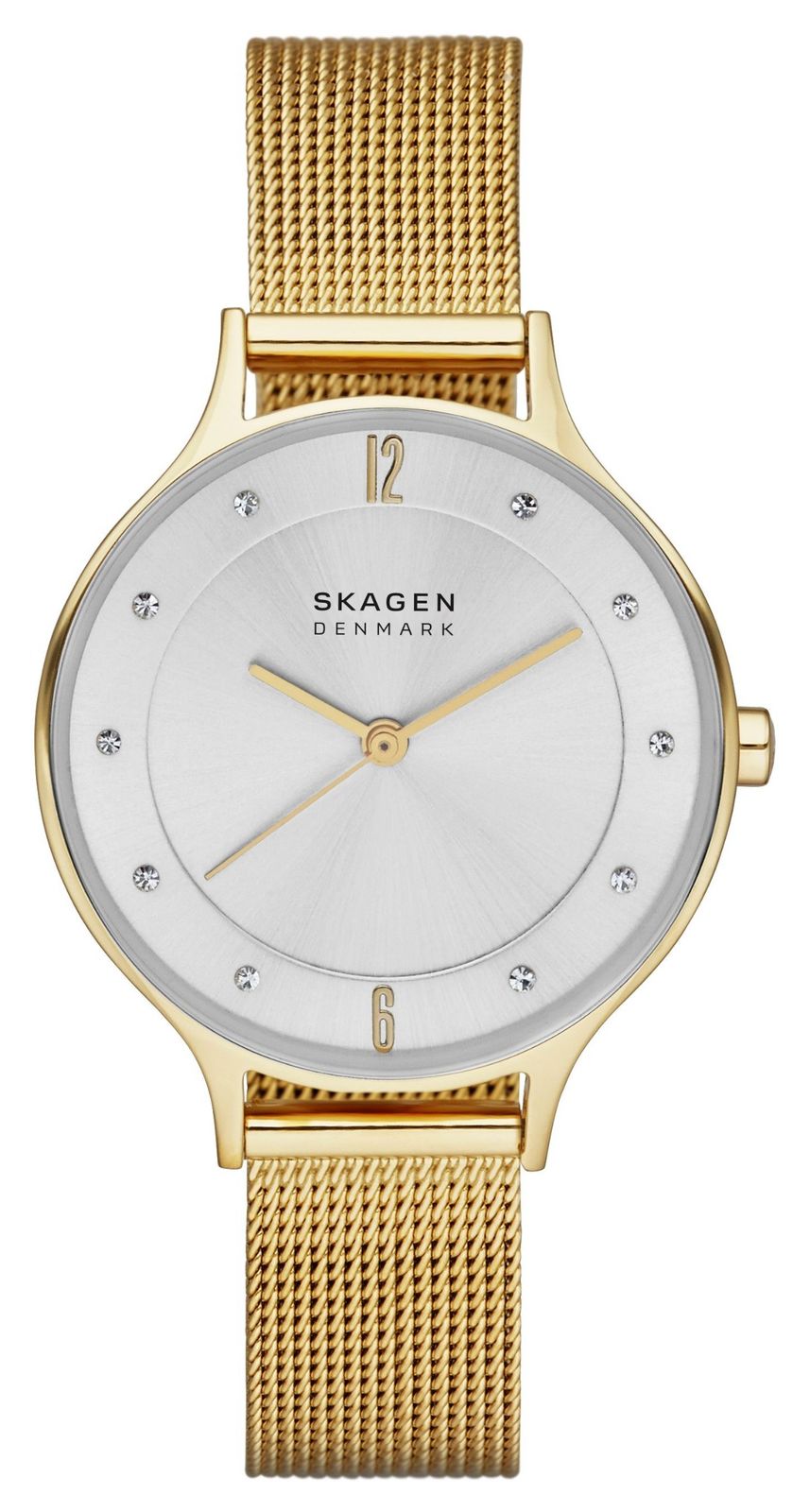 Skagen bracelet femme anita plaquÃ© or SKW2150 montre