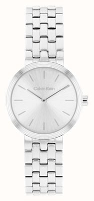 Calvin Klein FORME Two-Hand Quartz (26mm) Silver Dial / Stainless Steel Bracelet 25100186