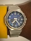 Customer picture of Casio G-Shock G-Steel GST-B1000 Series (44.2mm) Blue 'Brick Pattern' Dial / Stainless Steel Bracelet GST-B1000D-2AER