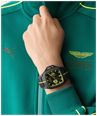 Aston Martin Aramco Formula One™ Team FLK Quartz Multifunction (41.4mm) Black Dial / Black Silicone Strap MTFF1F602 - alternate view 4