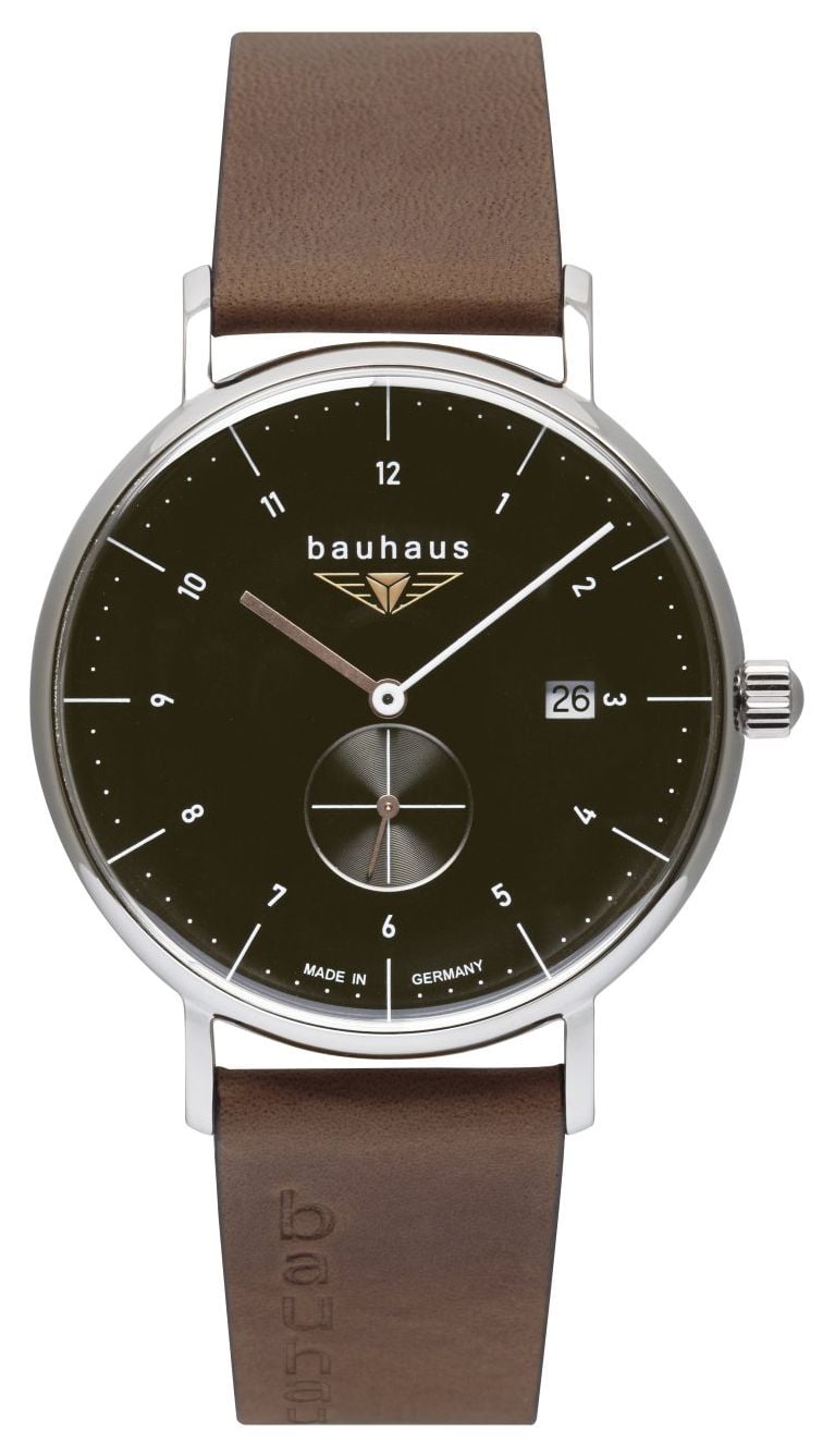 Bauhaus classique Ã  quartz petite seconde (41 mm) montre