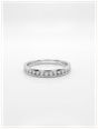 0.50ct Round Brilliant Natural Diamond 18ct White Gold Full Eternity Ring JM8519