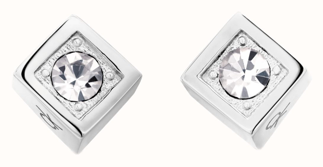 Calvin Klein Ladies Stainless Steel Stud Earrings 35000980 - 別ビュー 2