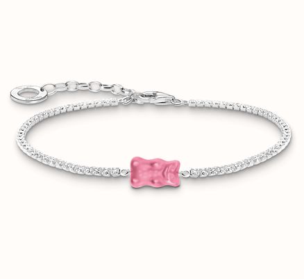 Thomas Sabo Bracciale A Catenina Donna Argento 925 – Modello A1914-348-7-L19v Per Charm Club - 3