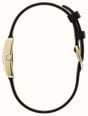 Olivia Burton 16mm Mini Grove Gold & Black Leather Strap 24000437 - 备用视图 4