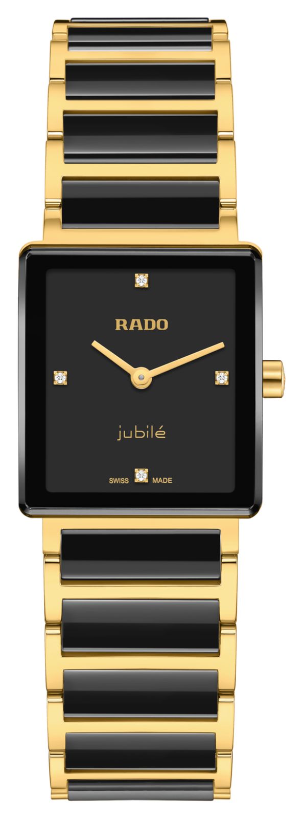 RADO Mouvement Ã  quartz serti de diamants (23 mm), cadran montre