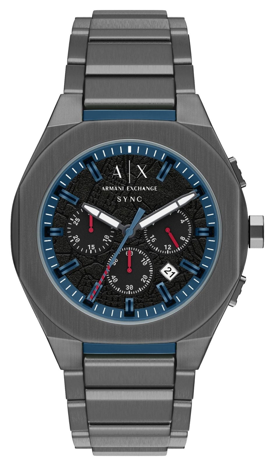 Armani Exchange Chronographe Ã  quartz (44 mm), cadran noir montre