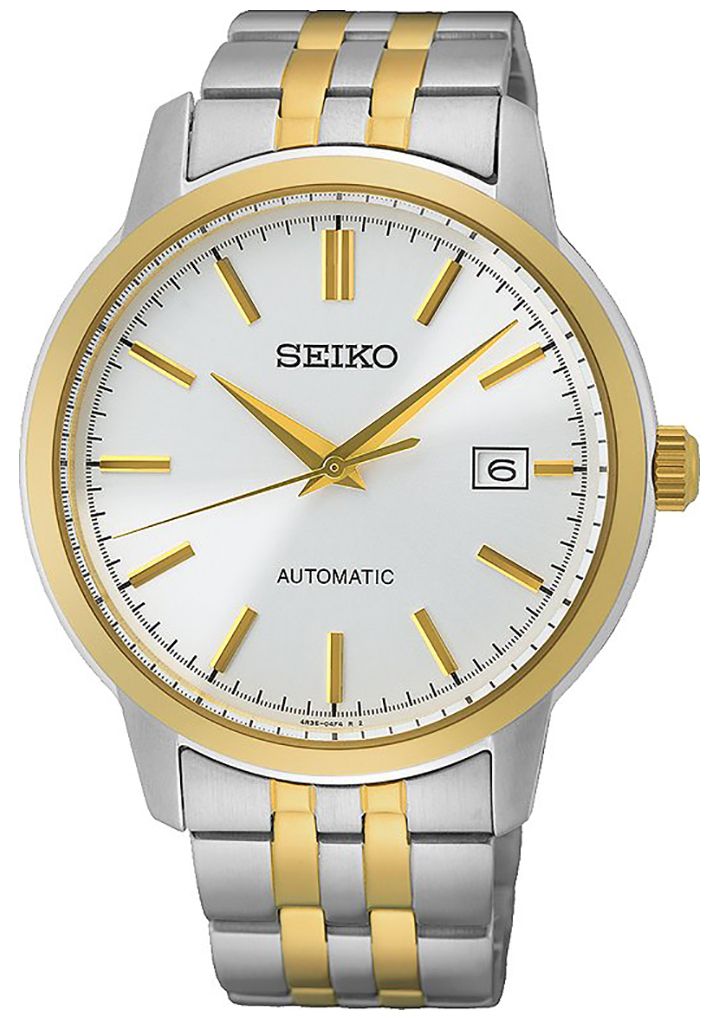 Seiko habillÃ©e automatique Ã  bracelet bicolore pour montre