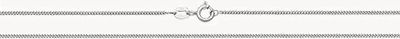 Silver Fine Curb Lobster Clasp Chain 20" G1040/20