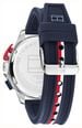 Tommy Hilfiger Mens Blue Silicone Strap Blue Dial Watch 1792292 - alternate view 3
