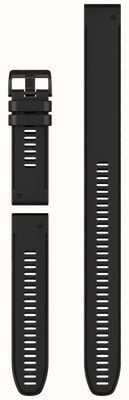 Garmin Juego de buceo de tres piezas Quickfit de 26 mm con correa de silicona negra únicamente 010-12907-00