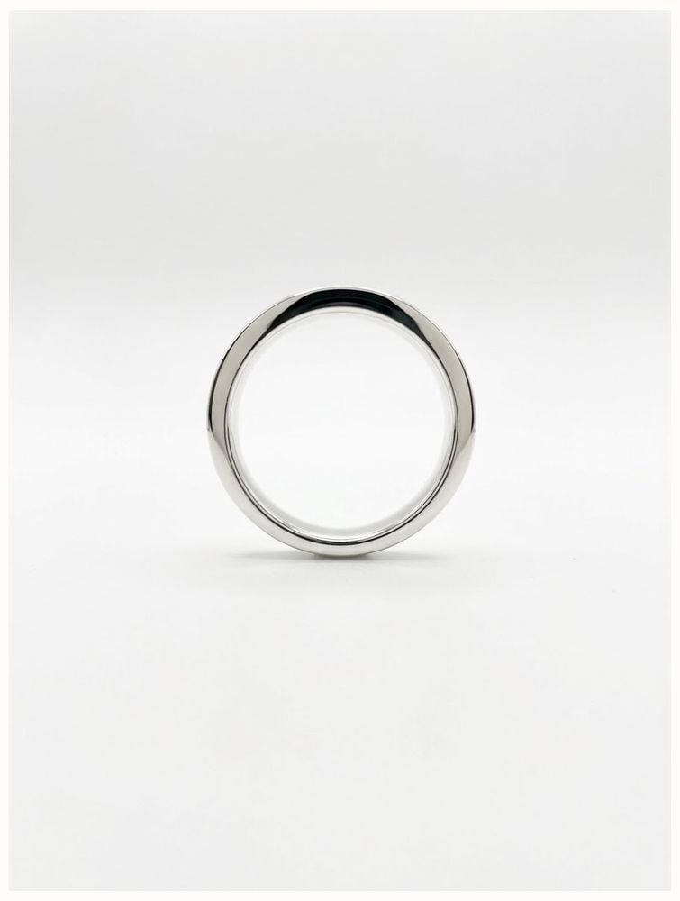 1ct Baguette & Round Brilliant Natural Diamond 18ct White Gold Half Eternity Ring RBR-390-050-100-18W-N - alternative Ansicht 3