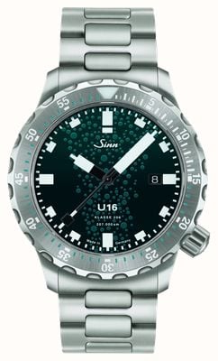 Sinn U16 Submarine Steel Limited Edition (44mm) Blue Dial / Stainless Steel H-Link Bracelet 1026.010