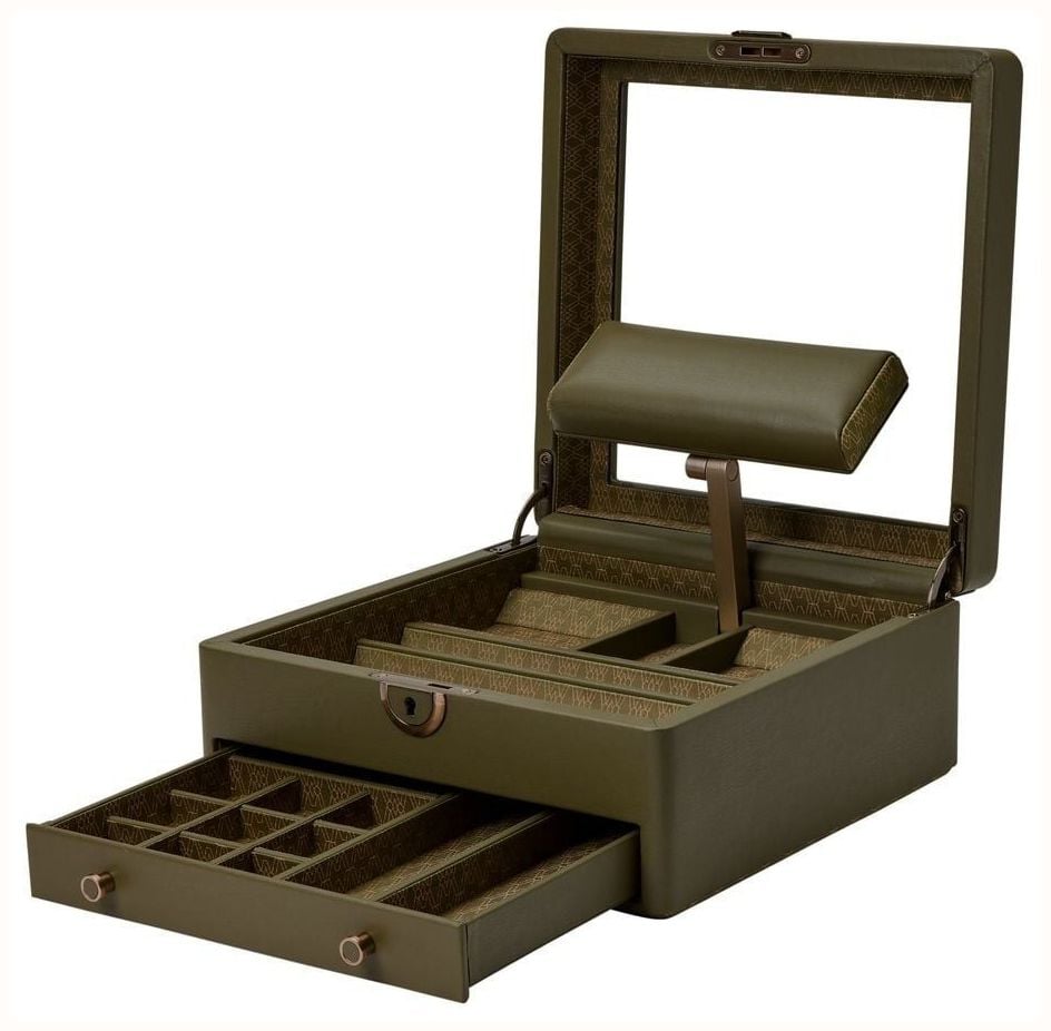 WOLF Earth Watch Stand Box Olive 190741 190741 - alternatieve weergave 2
