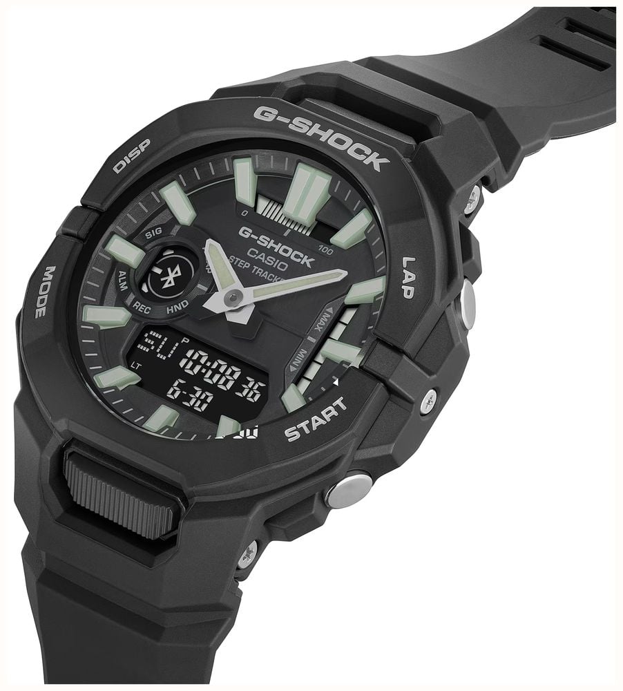 Casio G-SHOCK GBA-950 Series Step Tracker (43.9mm) Dark Blue Dial / Lime Green Resin Band GBA-950-9A3ER GBA-950-1AER - альтернативный вид 5
