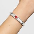 Nomination Classic Poppy Cubic Zirconia Enamel Charm 330321/19 - vista alternativa 2