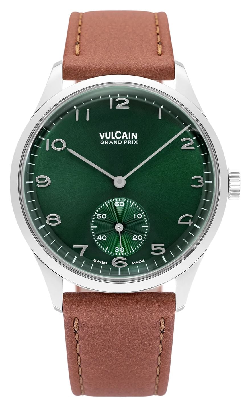 Vulcain Grand Prix SmallSeconds Automatic 39mm Green Watch