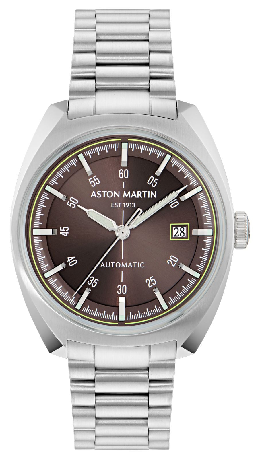 Aston Martin TS2 Timeless Automatic 41mm Brown Sunray Dial Watch