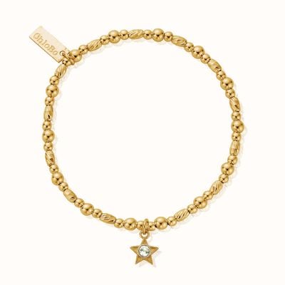 ChloBo November Birthstone Bracelet - 18ct Gold Plated GBBCB3501