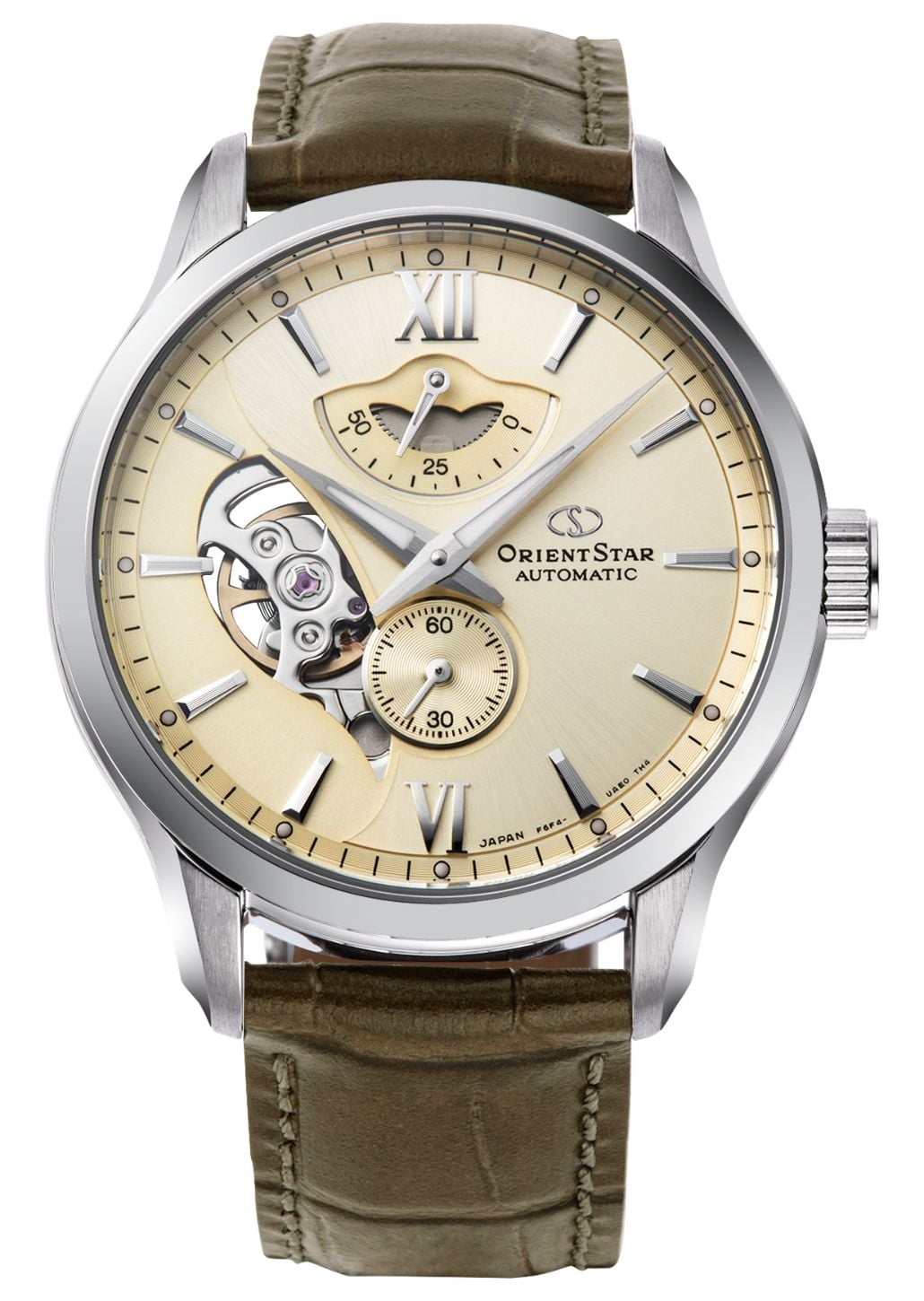 Orient Star LayeredSkeleton Automatic 41mm Champagne Gold Watch