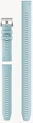 Garmin Quickfit 22 Uhrenarmband einzeln (22mm) azurblaues Silikon (3-teiliges Tauchset) 010-13357-00
