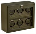 WOLF Wolf Earth 6 Piece Watch Winder in Olive 191641 - vista alternativa 2