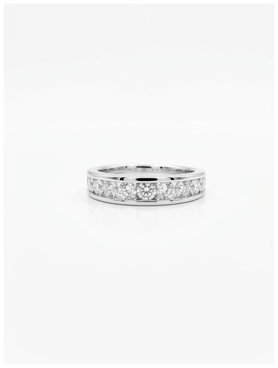 James Moore & Co 1ct Round Brilliant Natural Diamond 9ct Jewellery