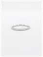 0.15ct Round Brilliant Natural Diamond Platinum Half Eternity Ring SR3687