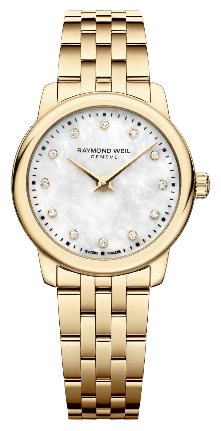 Raymond Weil Toccata classique Ã  quartz avec diamant montre
