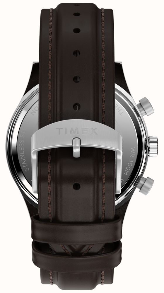 Montre Timex Waterbury Fly Back Chronographe 43 Mm - Homme - Neuf Avec étiquettes