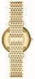 Emporio Armani Three-Hand Crystal Quartz (32mm) Brown Sunray Dial / Gold PVD Stainless Steel Bracelet AR11810 - vista alternativa 2