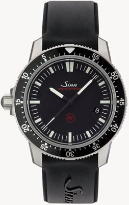 Sinn Relógio masculino com pulseira de borracha ezm 3f 703.010 RUBBER