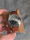 Customer picture of Hamilton Khaki Field Automatic (38mm) Black Dial / Brown Leather Strap H70455533