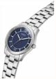 Guess Mens Quentin Blue Sunray Dial Silver-Tone Stainless Steel Bracelet GW1127G1 - альтернативный вид 5