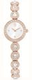 Swarovski Ladies Una Angelic Rose Gold Tone Round Stone 5753309