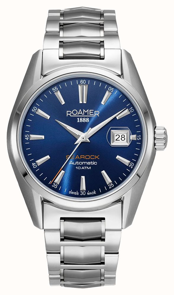 Roamer シーロックオートマチック |ブルーダイヤル 210665 41 45 20 - First Class Watches™ JPN