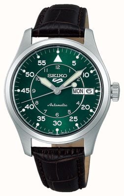 Seiko 5 terno estilo ‘kelly green flieger’ SRPJ89K1