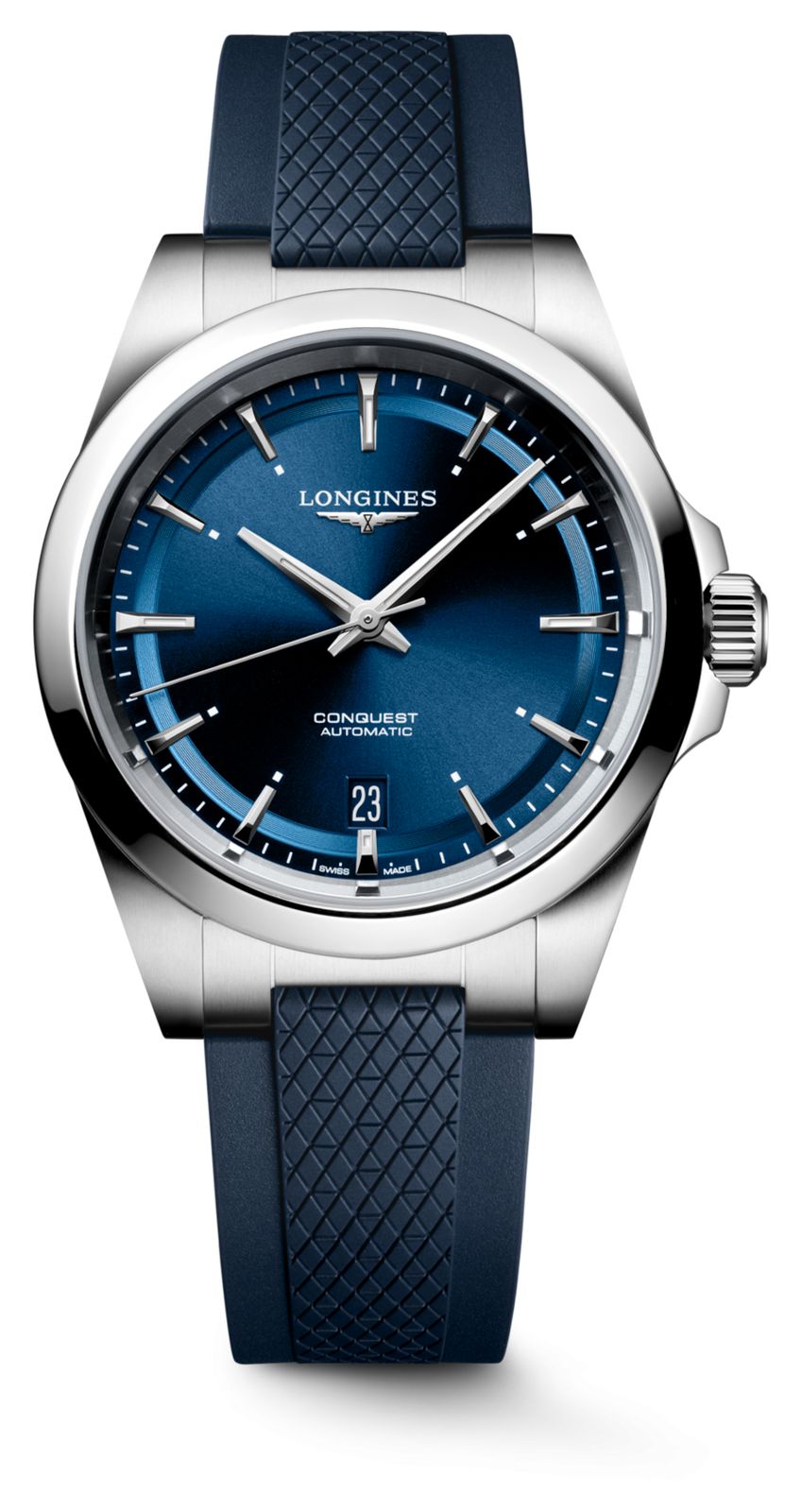 LONGINES Conquest automatique (38 mm) cadran bleu soleill montre