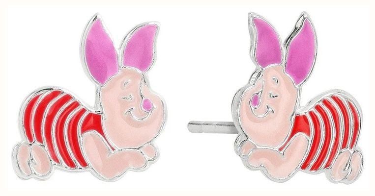 Disney Winnie The Pooh Piglet Sterling Silver Red Earrings E913040SL.PH