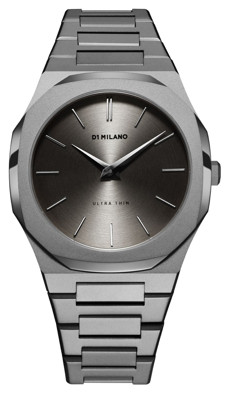 D1 Milano Cadran brossÃ© gris anthracite ultra fin (40 mm montre