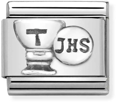 Nomination CLASSIC LINK CHALICE AND HOST IN SILVER Charm 330101/50