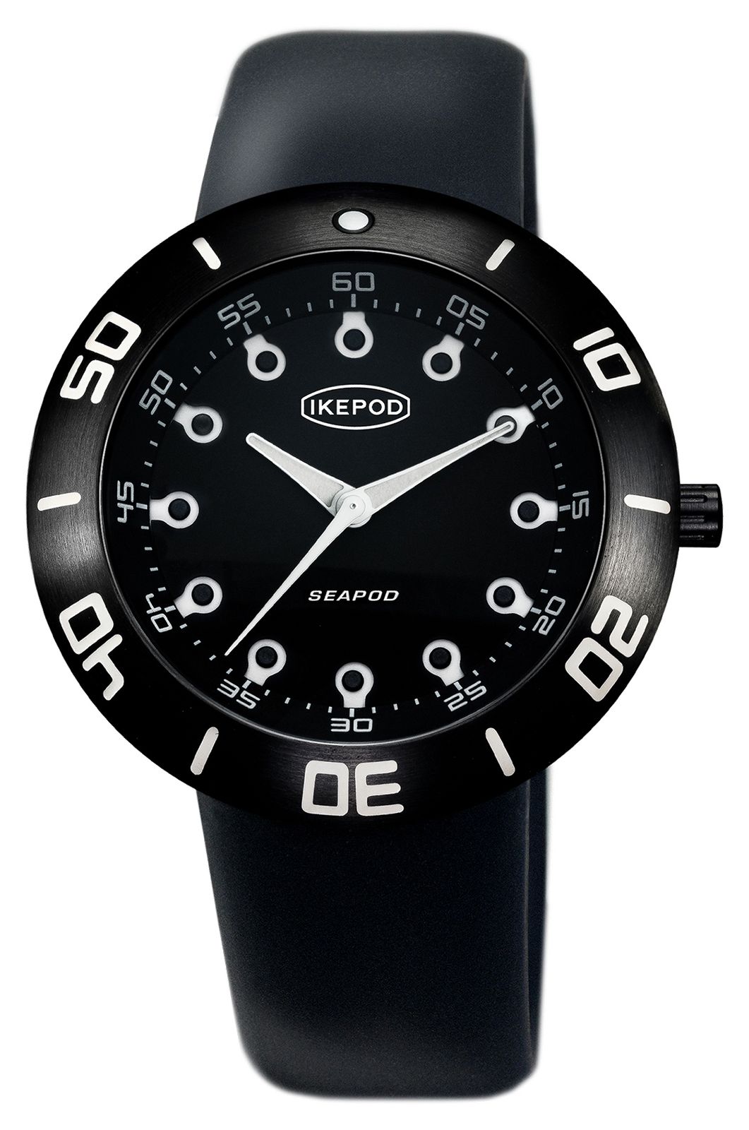 IKEPOD Seapod François Automatik S003 (46 mm), schwarzes uhr-image-136975