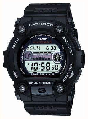 Casio メンズ G-SHOCK 電波デジタル クロノグラフ ブラック GW-7900-1ER
