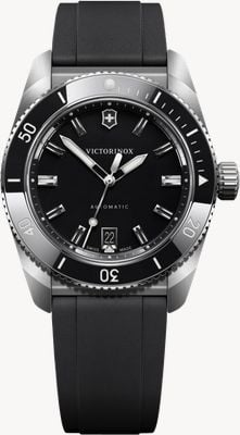 Victorinox Maverick Automatic (39mm) Black Dial / Black Rubber Strap 242104