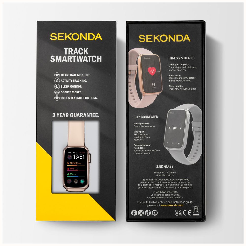 Sekonda - caixa de apresentação